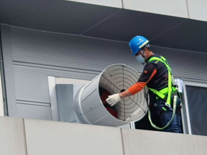 負壓風機安裝使用效果